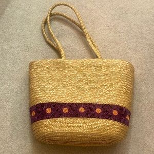 Vintage Large Draw String Tote 👜